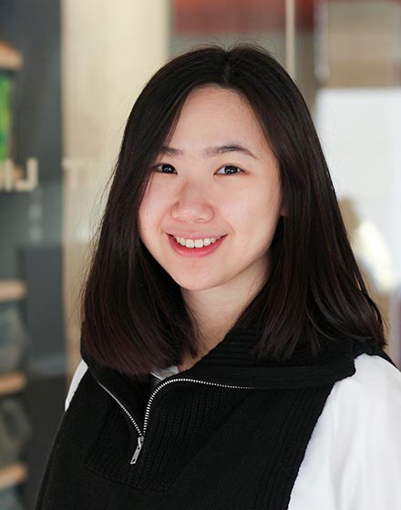 melissa in adtech marketing team who is smiling at camera