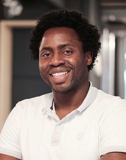one of adjoe’s adtech developers omoloro smiling into the camera