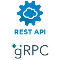 rest API gRPC logo