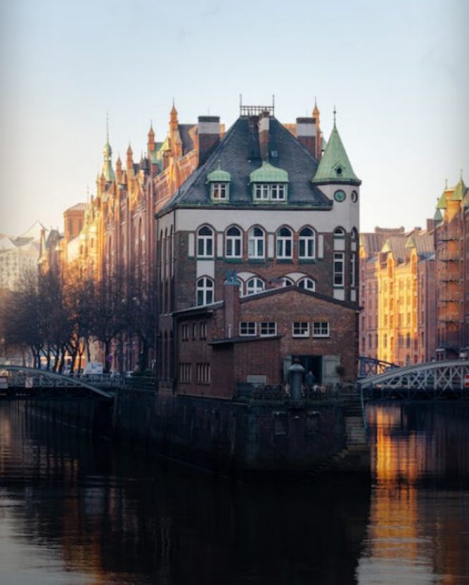 View of Hamburg’s Speicherstadt