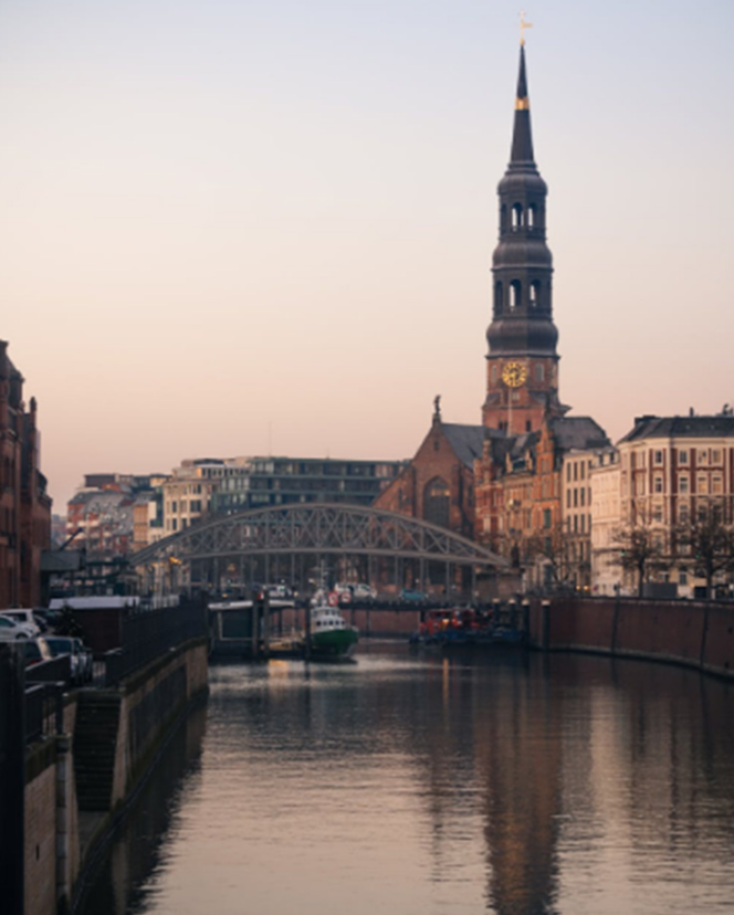 View of Hamburg City