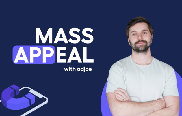 decorative image of mass appeal podcast logo with young man crossing his arms and looking into camera