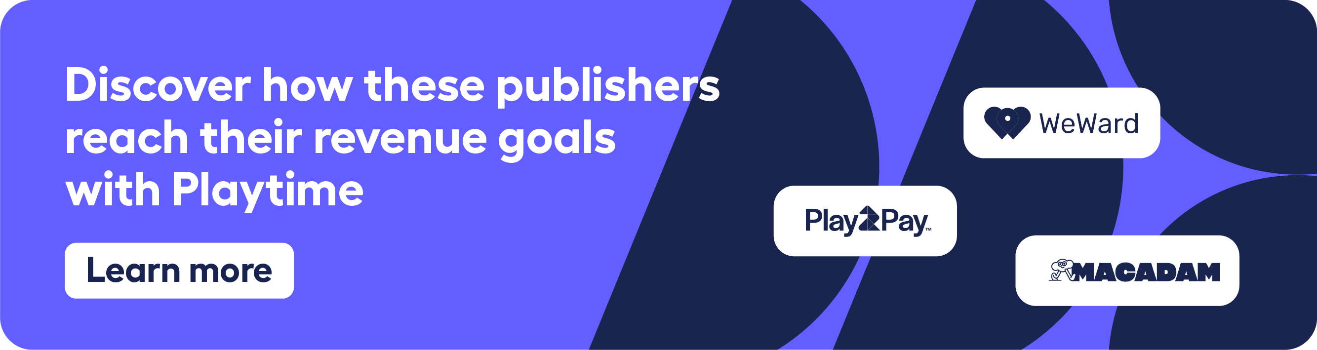 banner leading to monetization success stories
