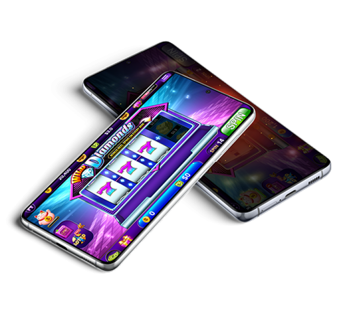 two phones on top of each other showing Shape Keeper app