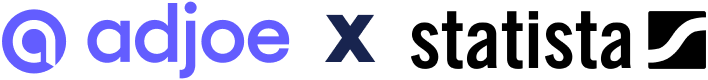 adjoe and statista logo in color
