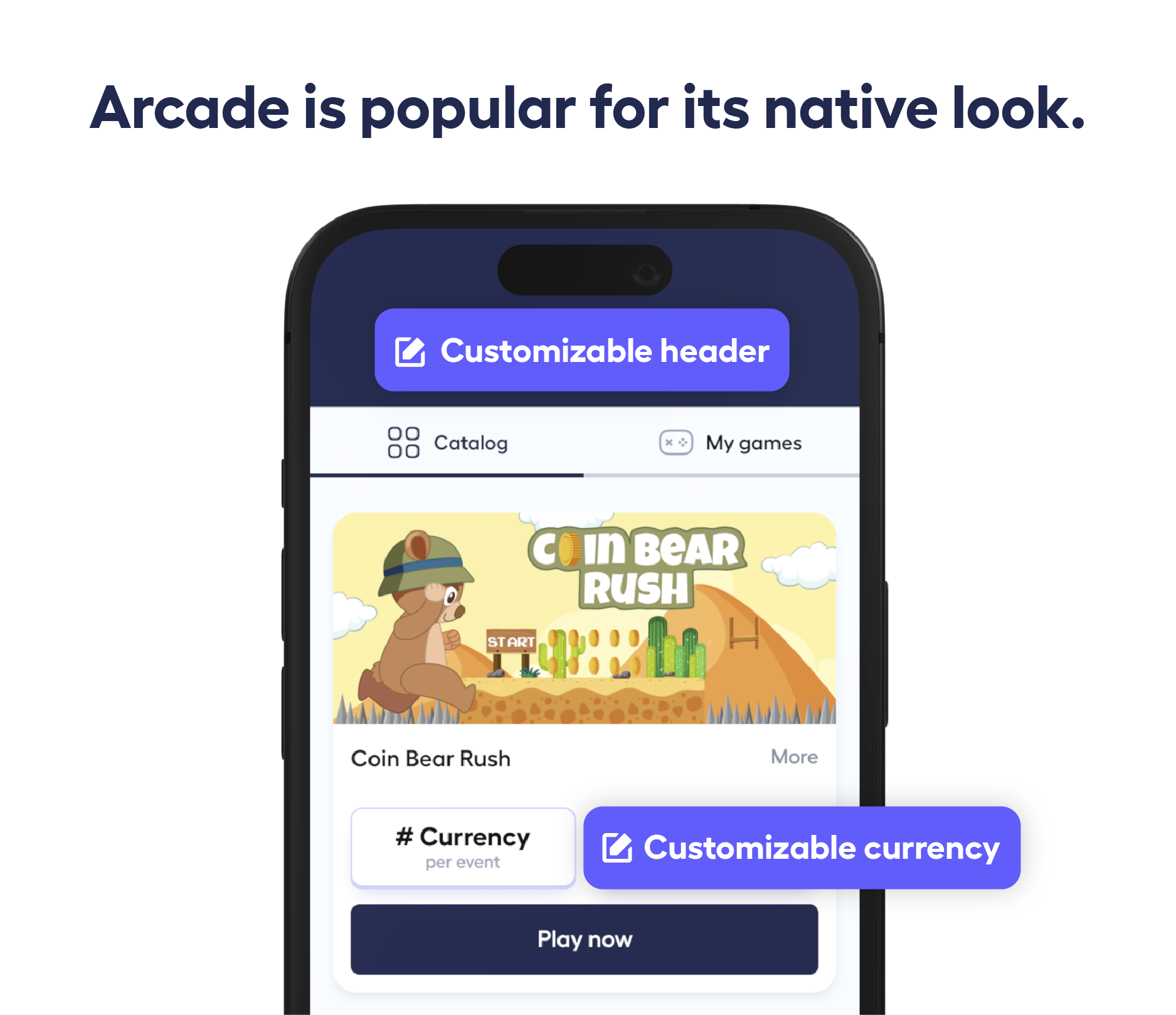 UX for adjoe Arcade in QSR apps