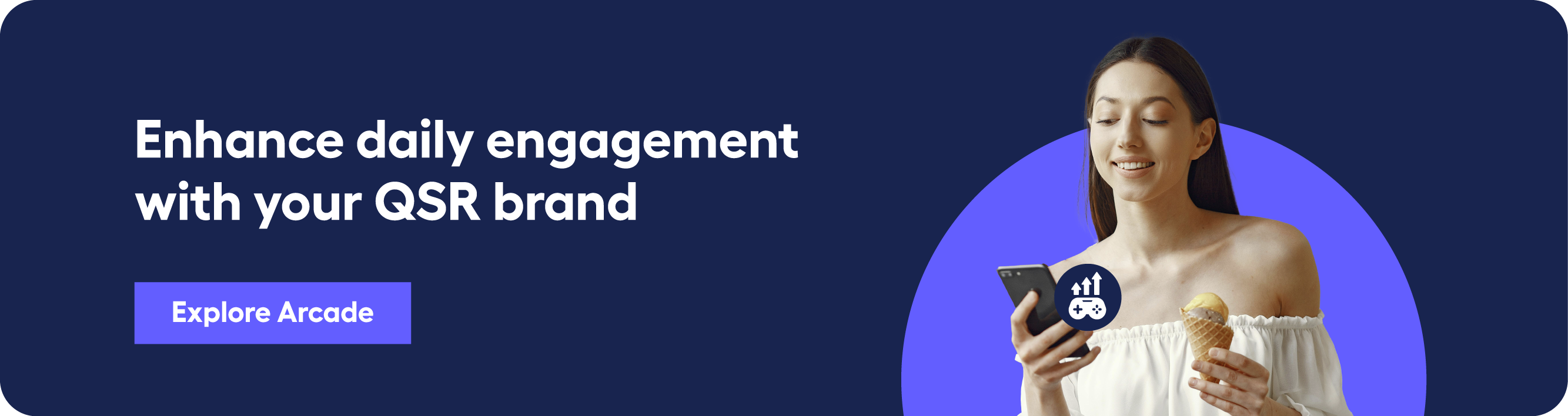 product banner leading to adjoe Arcade page